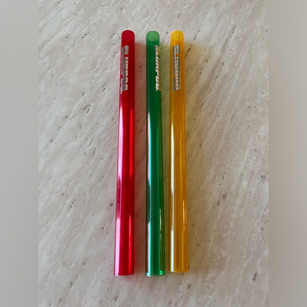 7 Eleven RARE Jumbo Slurpee Straw Set of 3
